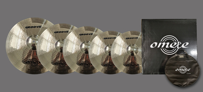 Groove series brass cymbals