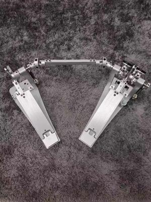 Silver Double Drum Pedal