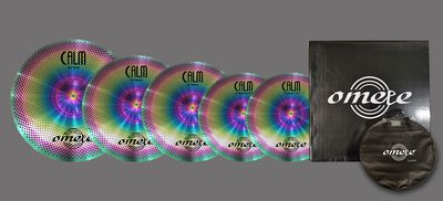 Colorful low volume cymbals