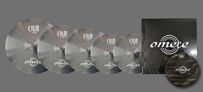 Gray low volume cymbals